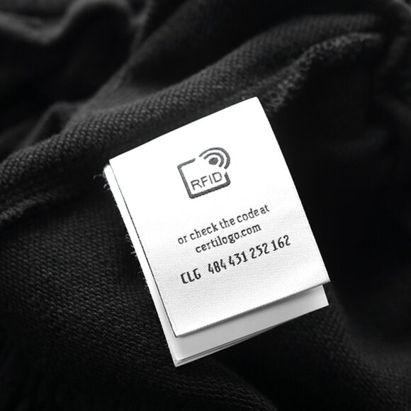 Off-White Black Casual Track Pants with Logo and Graphic Print Pants - Picture 6 of 8